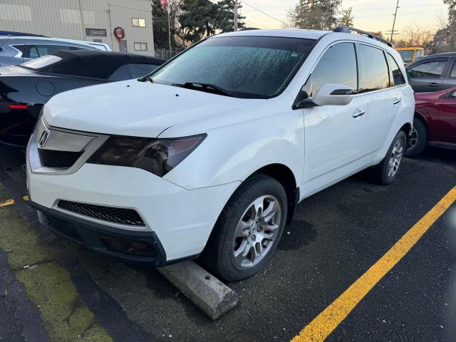 2HNYD2H65CH536450 - 2012 ACURA MDX ADVANCE WHITE photo 2