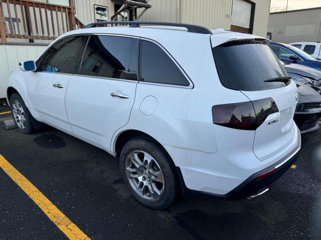 2HNYD2H65CH536450 - 2012 ACURA MDX ADVANCE WHITE photo 3