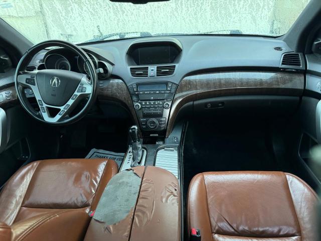 2HNYD2H65CH536450 - 2012 ACURA MDX ADVANCE WHITE photo 9