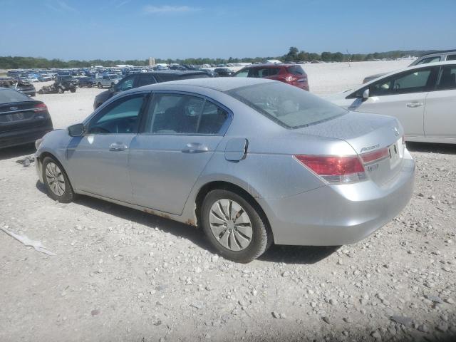 1HGCP2F36CA109312 - 2012 HONDA ACCORD LX ვერცხლისფერი ფოტო 2