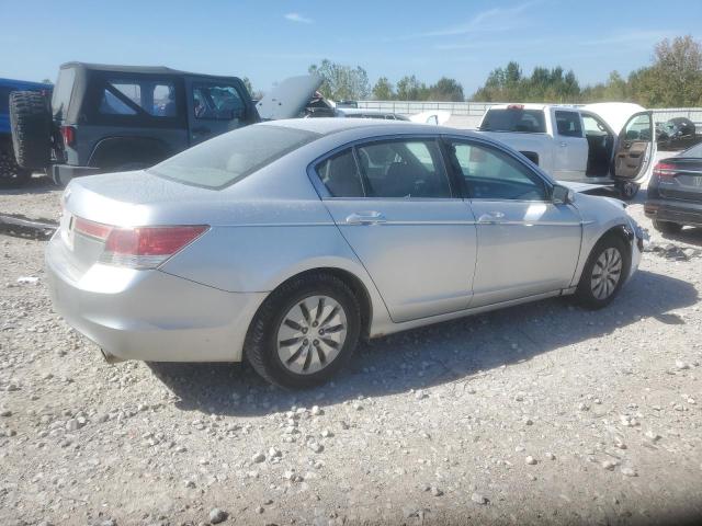 1HGCP2F36CA109312 - 2012 HONDA ACCORD LX ვერცხლისფერი ფოტო 3