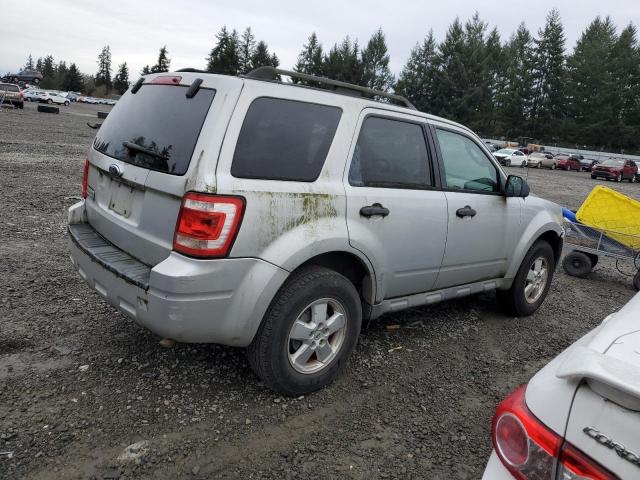 1FMCU03G59KB97139 - 2009 FORD ESCAPE XLT SILVER photo 3