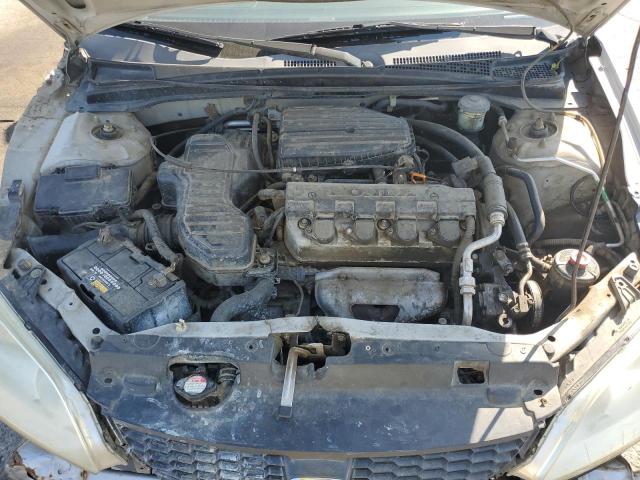 1HGEM22135L057103 - 2005 HONDA CIVIC DX VP SILVER photo 11