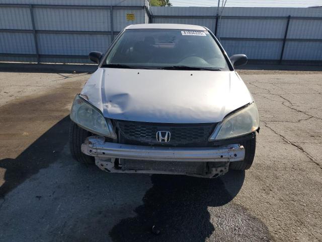 1HGEM22135L057103 - 2005 HONDA CIVIC DX VP SILVER photo 5