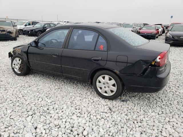 2HGES25741H606885 - 2001 HONDA CIVIC EX BLACK photo 2