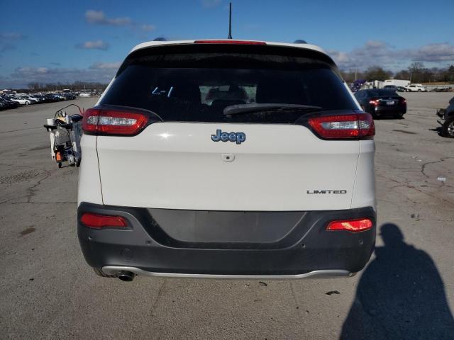 1C4PJLDBXJD553807 - 2018 JEEP CHEROKEE LIMITED WHITE photo 6