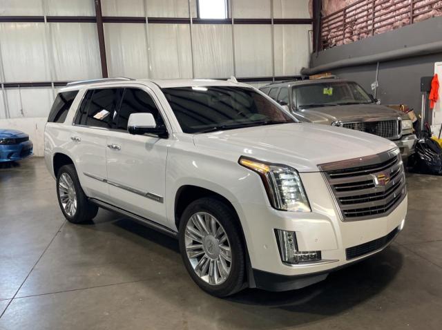 1GYS4DKJ0KR149124 - 2019 CADILLAC ESCALADE PLATINUM WHITE photo 1