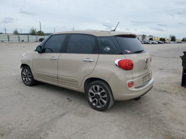 ZFBCFACH8EZ008095 - 2014 FIAT 500L LOUNGE TAN photo 2