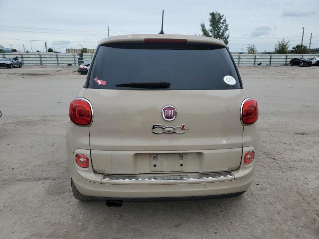 ZFBCFACH8EZ008095 - 2014 FIAT 500L LOUNGE TAN photo 6