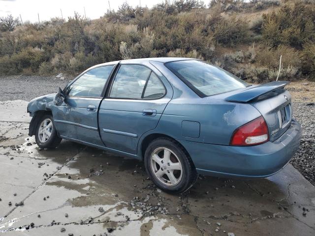 3N1CB51D22L641763 - 2002 NISSAN SENTRA XE BLUE photo 2