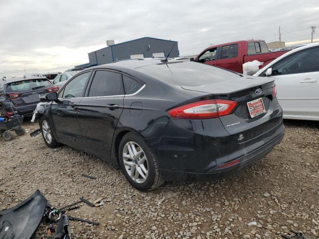 3FA6P0H78ER336970 - 2014 FORD FUSION SE BLACK photo 2