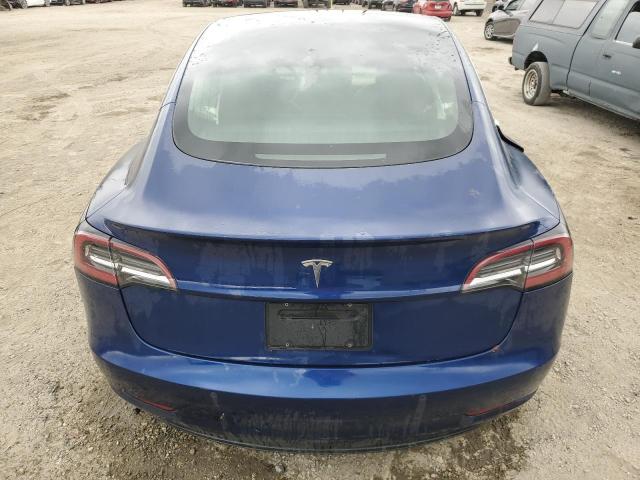 5YJ3E1EA0KF401140 - 2019 TESLA MODEL 3 أزرق صورة 6
