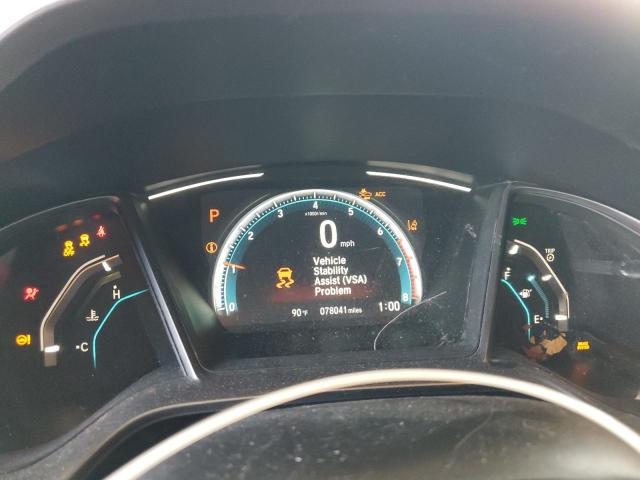 SHHFK7H60LU218322 - 2020 HONDA CIVIC EX GRAY photo 9