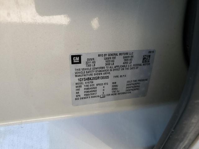 1GYS4BKJXGR136005 - 2016 CADILLAC ESCALADE LUXURY 棕色 照片 13