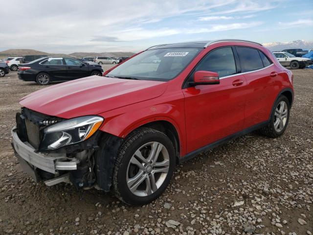 WDCTG4GB8FJ122738 - 2015 MERCEDES-BENZ GLA 250 4MATIC RED photo 1