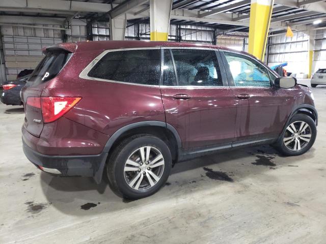 5FNYF6H52GB124237 - 2016 HONDA PILOT EXL MAROON photo 3