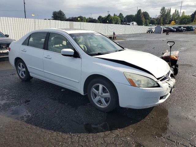1HGCM56715A040206 - 2005 HONDA ACCORD EX WHITE photo 4
