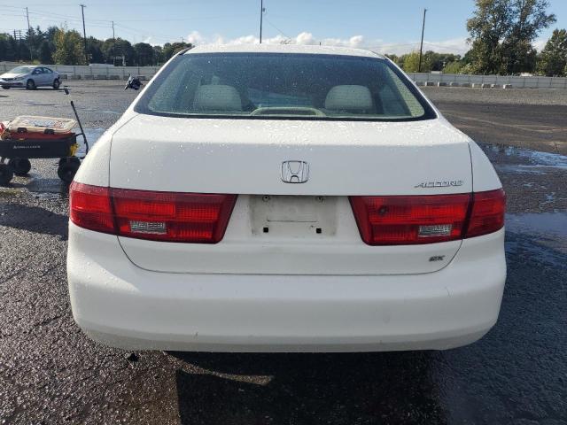1HGCM56715A040206 - 2005 HONDA ACCORD EX WHITE photo 6