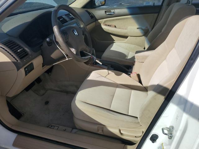 1HGCM56715A040206 - 2005 HONDA ACCORD EX WHITE photo 7