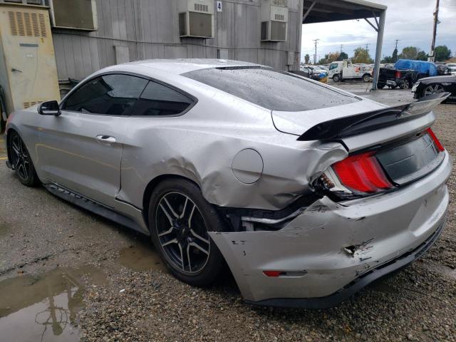 1FA6P8TH0K5181277 - 2019 FORD MUSTANG SILVER photo 2