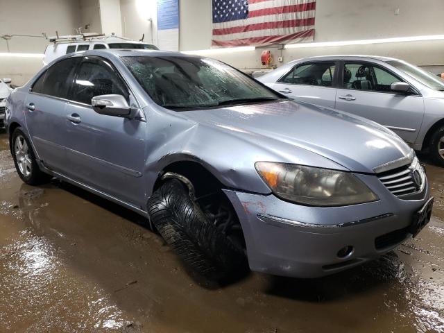 JH4KB16585C011439 - 2005 ACURA RL TURQUOISE photo 4