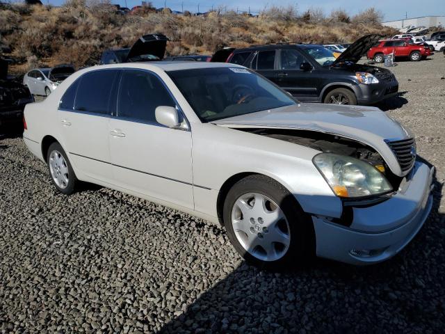 JTHBN30FX10011071 - 2001 LEXUS LS 430 WHITE photo 4