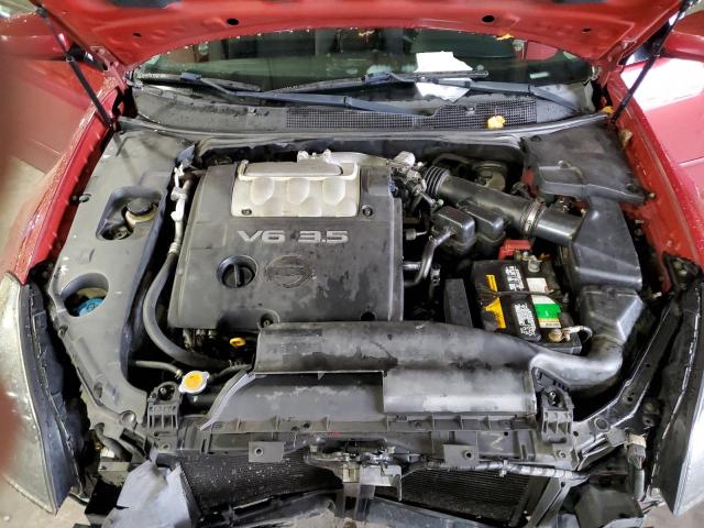 1N4BA41E17C811537 - 2007 NISSAN MAXIMA SE RED photo 11