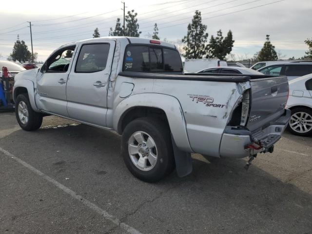 3TMJU62N25M003846 - 2005 TOYOTA TACOMA DOUBLE CAB PRERUNNER SILVER photo 2