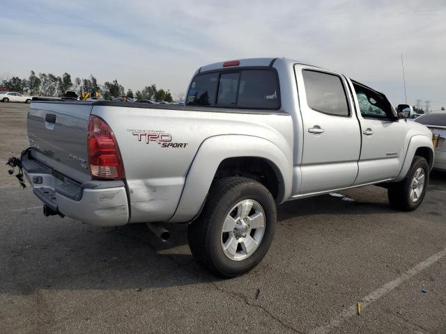 3TMJU62N25M003846 - 2005 TOYOTA TACOMA DOUBLE CAB PRERUNNER SILVER photo 3