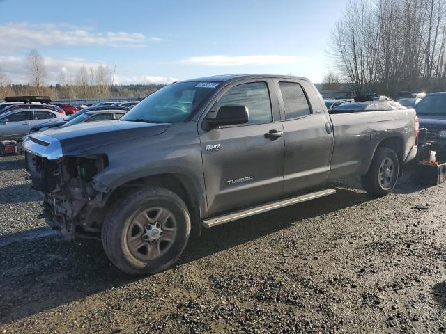 5TFCY5F11GX019709 - 2016 TOYOTA TUNDRA DOUBLE CAB SR/SR5 GRAY photo 1