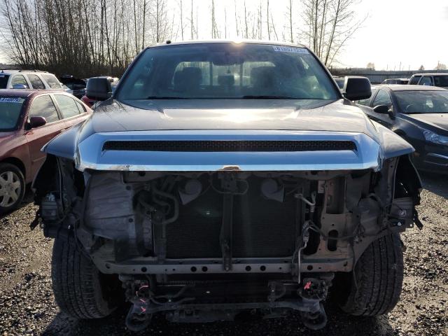 5TFCY5F11GX019709 - 2016 TOYOTA TUNDRA DOUBLE CAB SR/SR5 GRAY photo 5