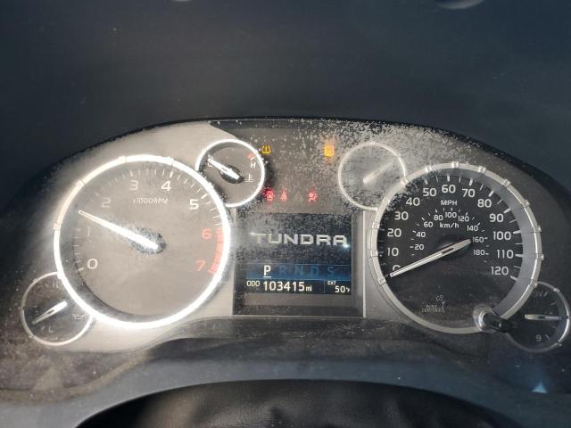 5TFCY5F11GX019709 - 2016 TOYOTA TUNDRA DOUBLE CAB SR/SR5 GRAY photo 9