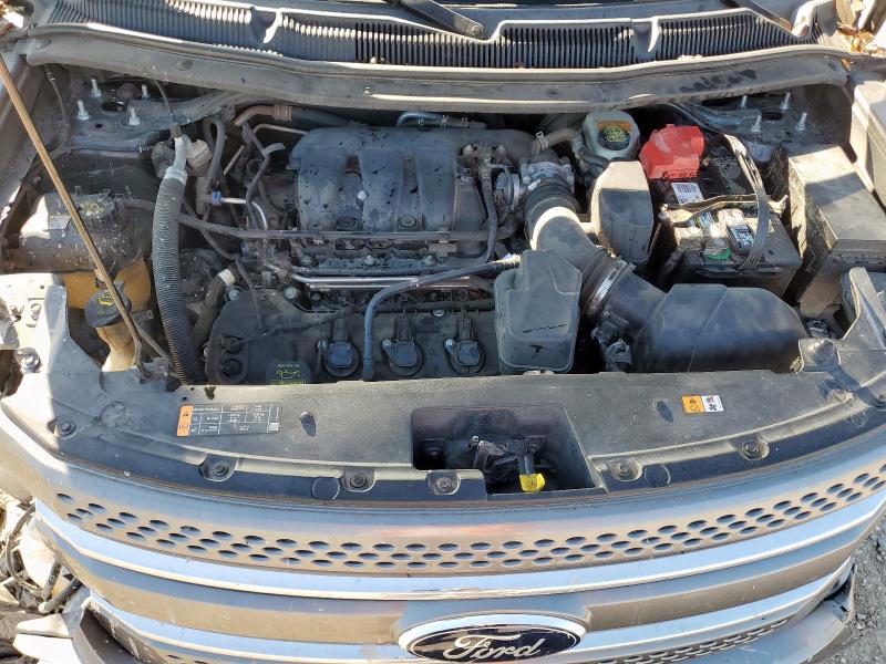 1FM5K7F81DGA98261 - 2013 FORD EXPLORER LIMITED Grau Foto 11