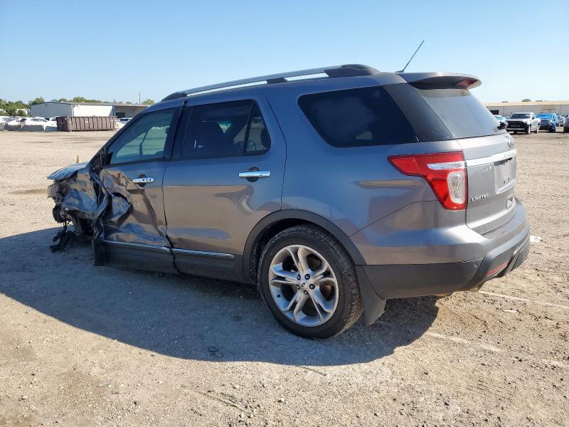 1FM5K7F81DGA98261 - 2013 FORD EXPLORER LIMITED Grau Foto 2