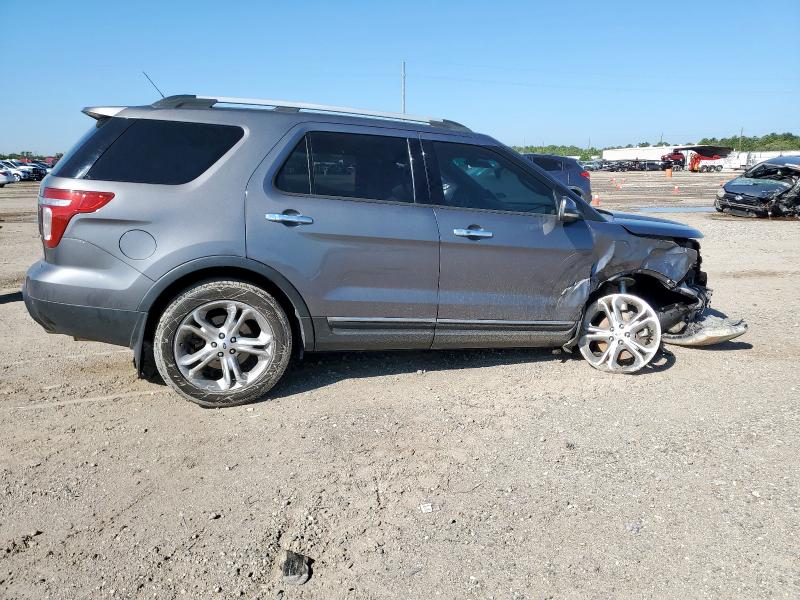 1FM5K7F81DGA98261 - 2013 FORD EXPLORER LIMITED Grau Foto 3