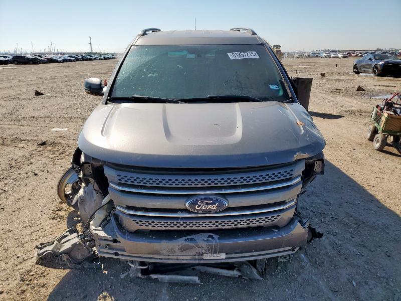 1FM5K7F81DGA98261 - 2013 FORD EXPLORER LIMITED Grau Foto 5