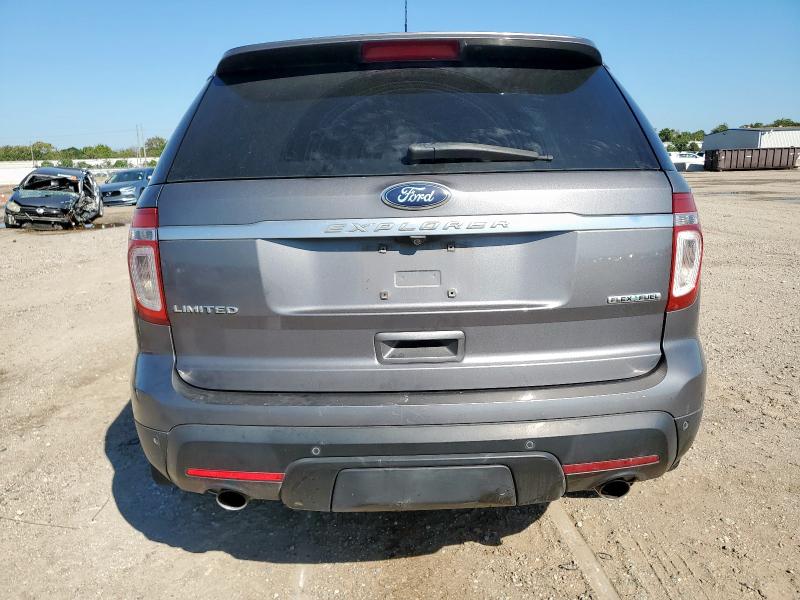 1FM5K7F81DGA98261 - 2013 FORD EXPLORER LIMITED Grau Foto 6