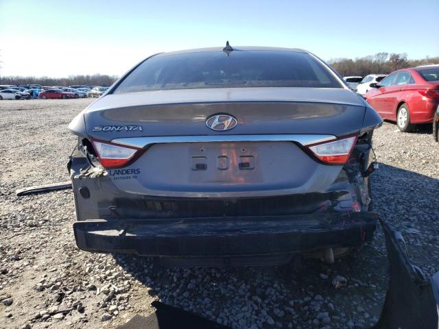 5NPEB4AC8DH605439 - 2013 HYUNDAI SONATA GLS GRAY photo 6