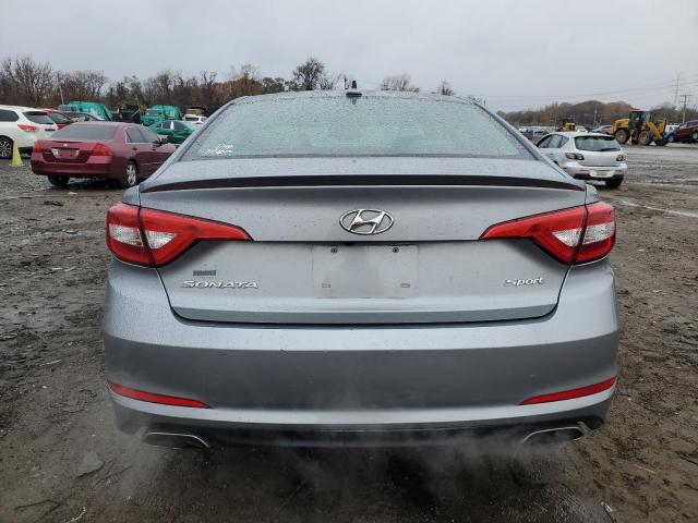 5NPE34AF6GH411181 - 2016 HYUNDAI SONATA SPORT SILVER photo 6