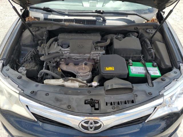 4T4BF1FK5CR266716 - 2012 TOYOTA CAMRY BASE Bleu photo 11