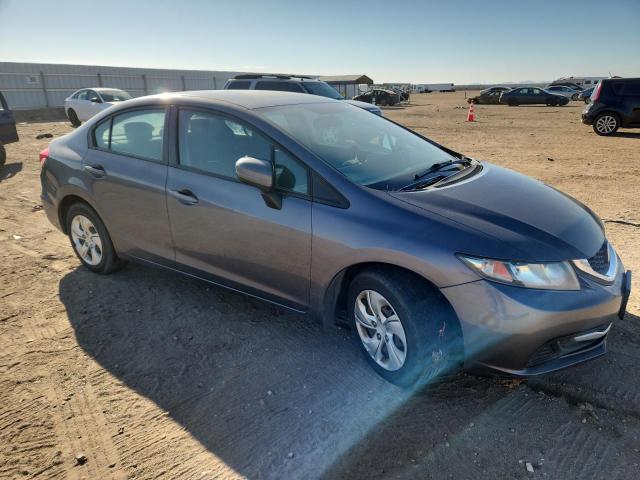 19XFB2F5XEE202104 - 2014 HONDA CIVIC LX GRAY photo 4
