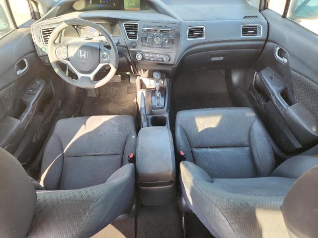 19XFB2F5XEE202104 - 2014 HONDA CIVIC LX GRAY photo 8