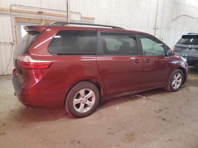 5TDKK3DC6FS551371 - 2015 TOYOTA SIENNA LE RED photo 3
