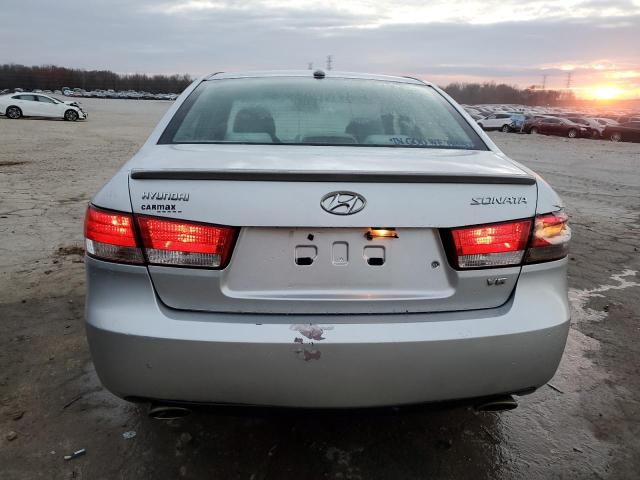 5NPEU46F88H398800 - 2008 HYUNDAI SONATA SE SILVER photo 6