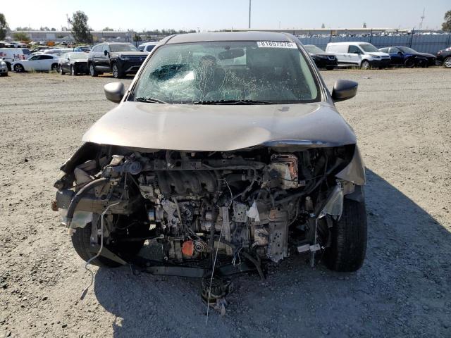 3N1CN7AP3FL931836 - 2015 NISSAN VERSA S GRAY photo 5