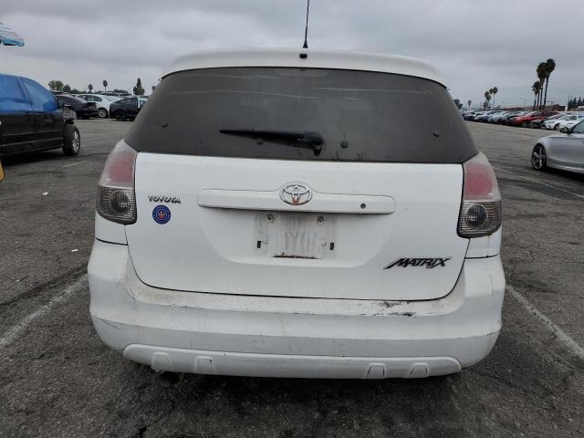 2T1KR32E36C603144 - 2006 TOYOTA COROLLA MA XR WHITE photo 6