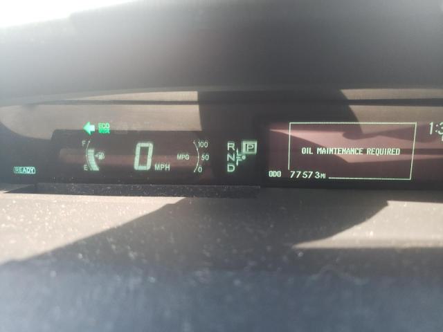 JTDKN3DU4A0243790 - 2010 TOYOTA PRIUS 灰色 照片 9