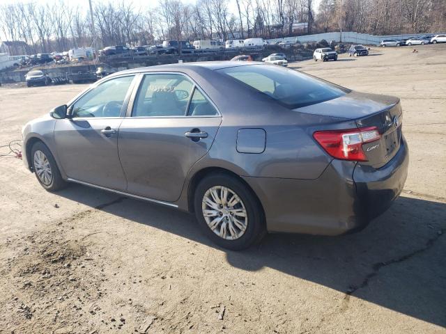 4T1BF1FK2EU401860 - 2014 TOYOTA CAMRY L GRAY photo 2