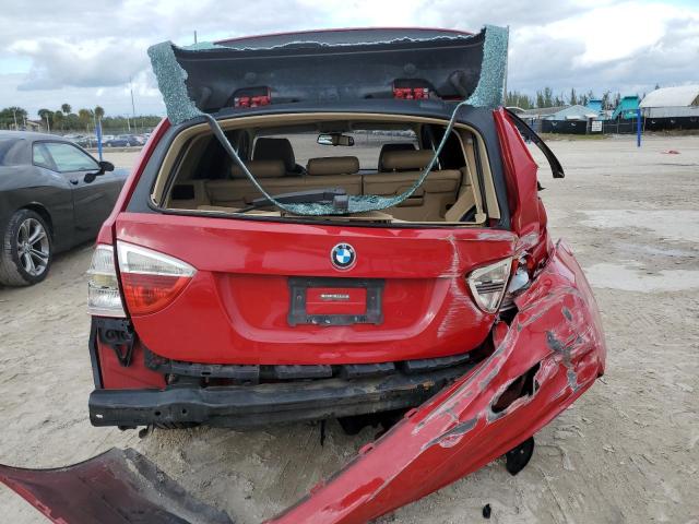 WBAVT73507FZ36962 - 2007 BMW 328 XIT წითელი ფოტო 6