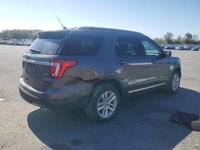 1FM5K8D8XJGC60179 - 2018 FORD EXPLORER XLT رمادي صورة 3